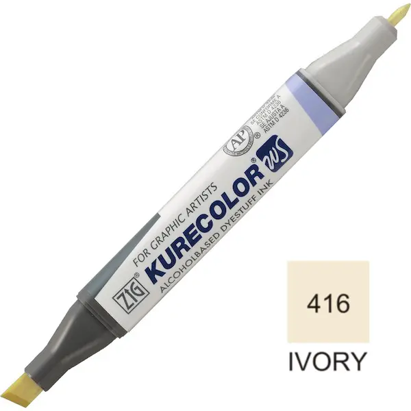 Viltpliiats KURECOLOR  Twin WS - Ivory