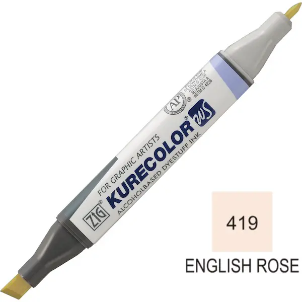 Viltpliiats KURECOLOR  Twin WS - English Rose