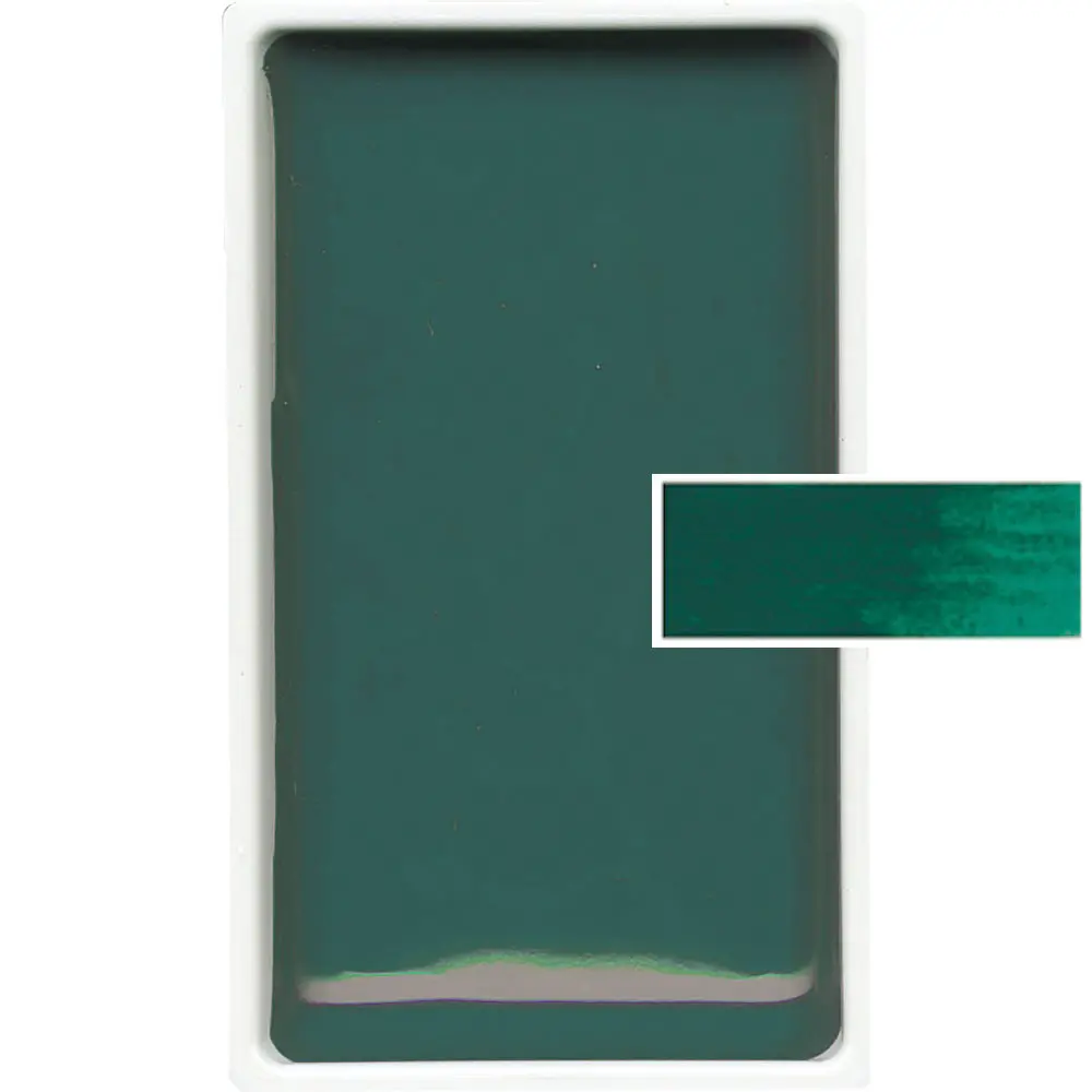 Akvarellvärv GANSAI TAMBI 29 x 48 x 10 mm - Billiard green