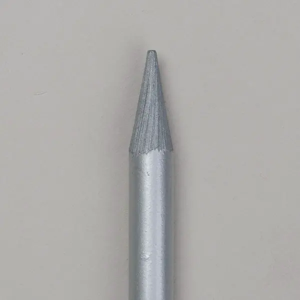 Graphite pencil  Ø 6 mm 15 cm - Silver