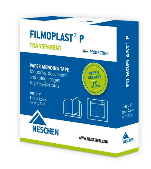 Arhiivikleeplint filmoplast P  2 cm x 50 m - Läbipaistev