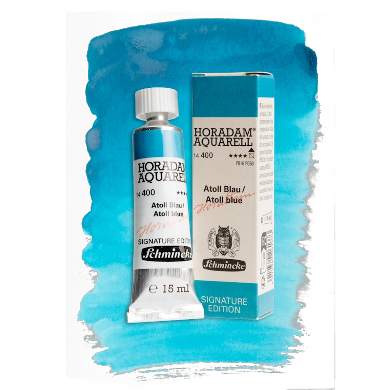 Aquarell colour HORADAM 15 ml Signature Edition 2025 - Atoll Blue