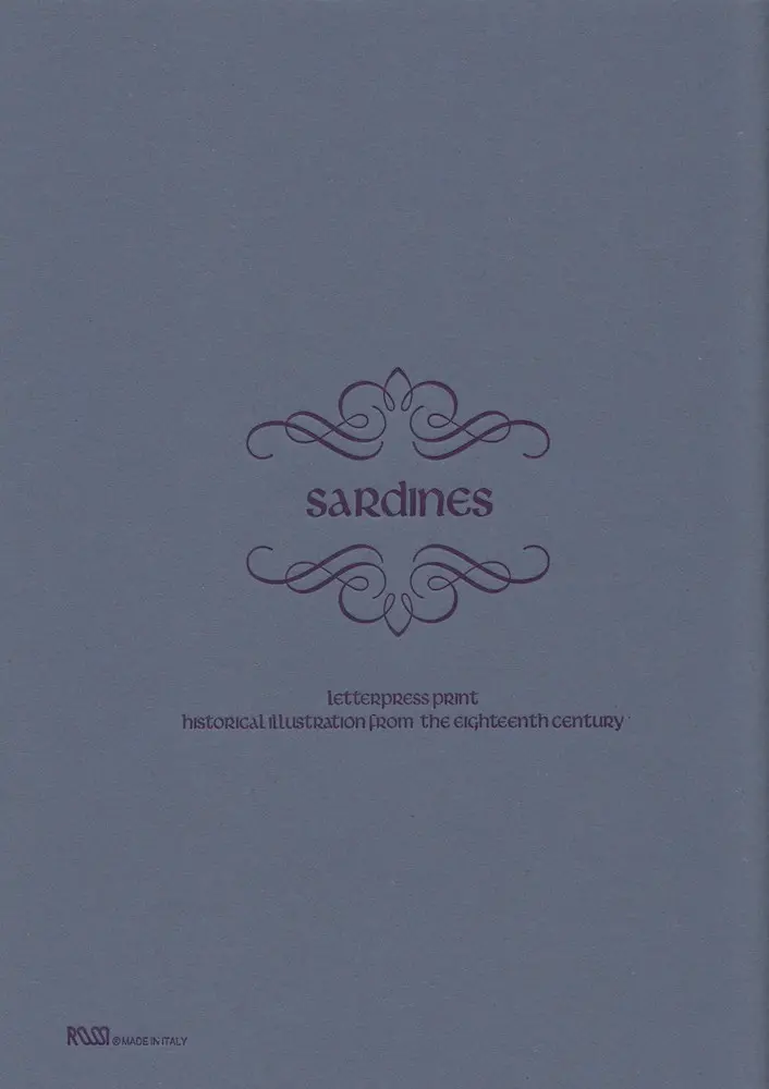 Notebook softcover 15 x 21 cm (A5) 64 sheets - Sardines