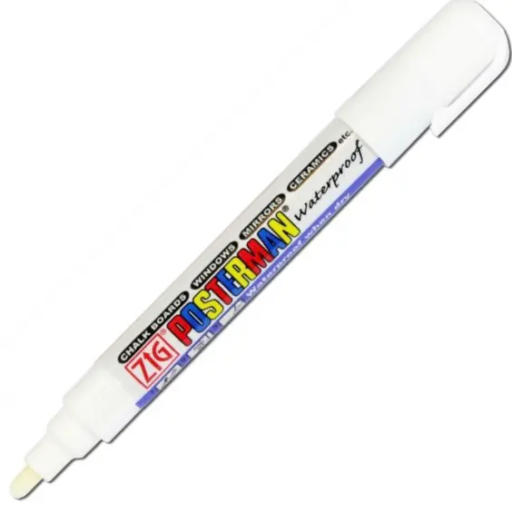 Marker POSTERMAN Medium 2 mm - Valge