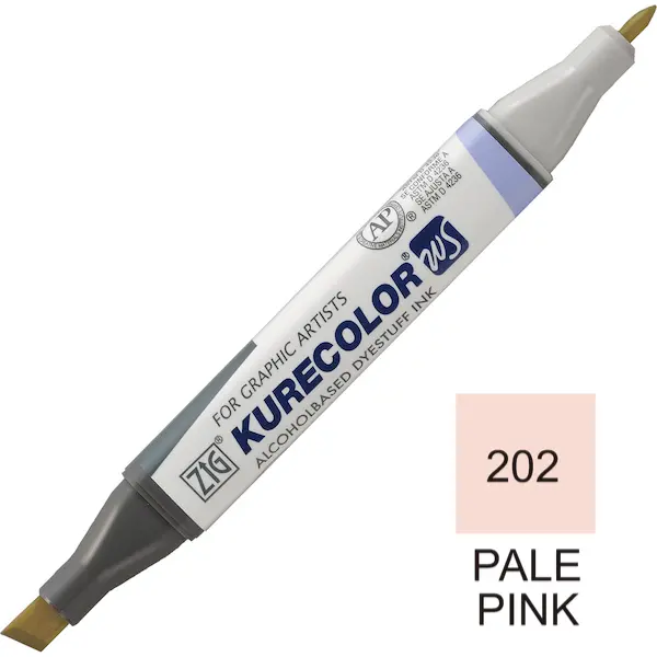 Viltpliiats KURECOLOR  Twin WS - Pale Pink