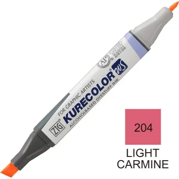 Viltpliiats KURECOLOR  Twin WS - Light Carmine