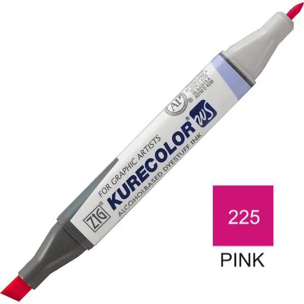 Viltpliiats KURECOLOR  Twin WS - Pink