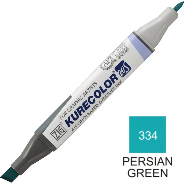 Viltpliiats KURECOLOR  Twin WS - Persian Green