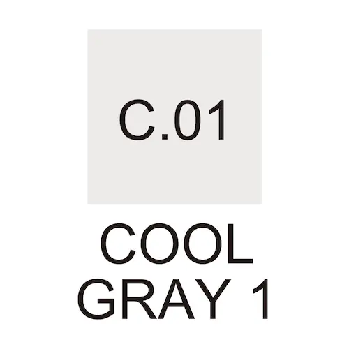 Viltpliiats KURECOLOR  Twin WS - Cool Gray 1