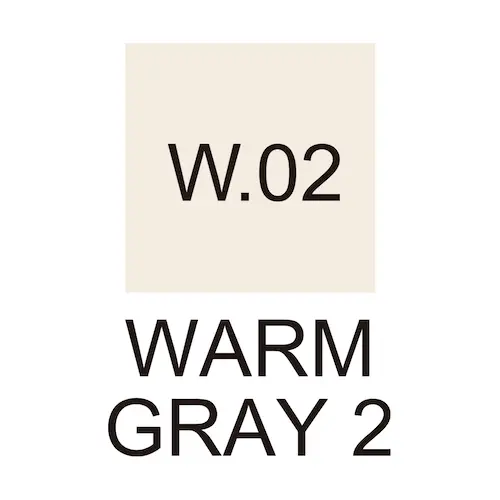 Viltpliiats KURECOLOR  Twin WS - Warm Gray 2