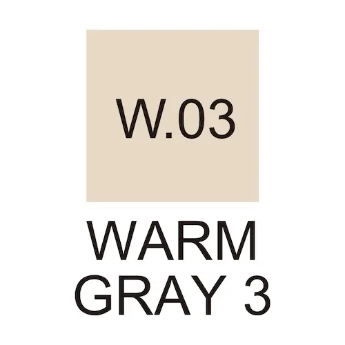 Viltpliiats KURECOLOR  Twin WS - Warm Gray 3