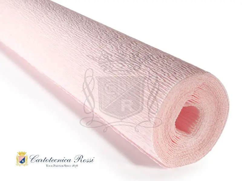 Krepp-paber CLASSIC 180g (144 g/m²) 50 x 250 cm - Soft Pink