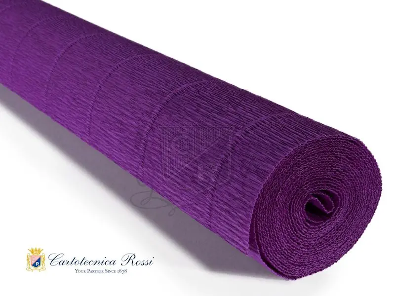 Krepp-paber CLASSIC 180g (144 g/m²) 50 x 250 cm - Purple