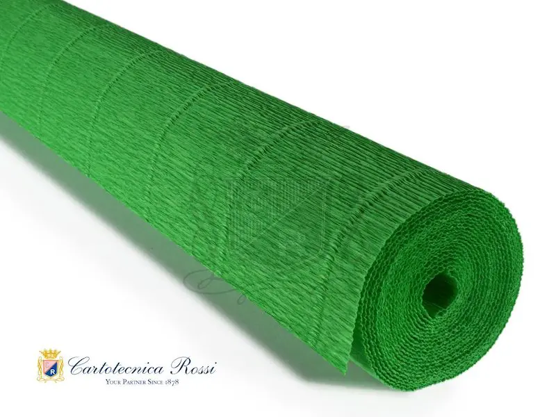 Crepe paper CLASSIC 180g (144 gsm) 50 x 250 cm - Green