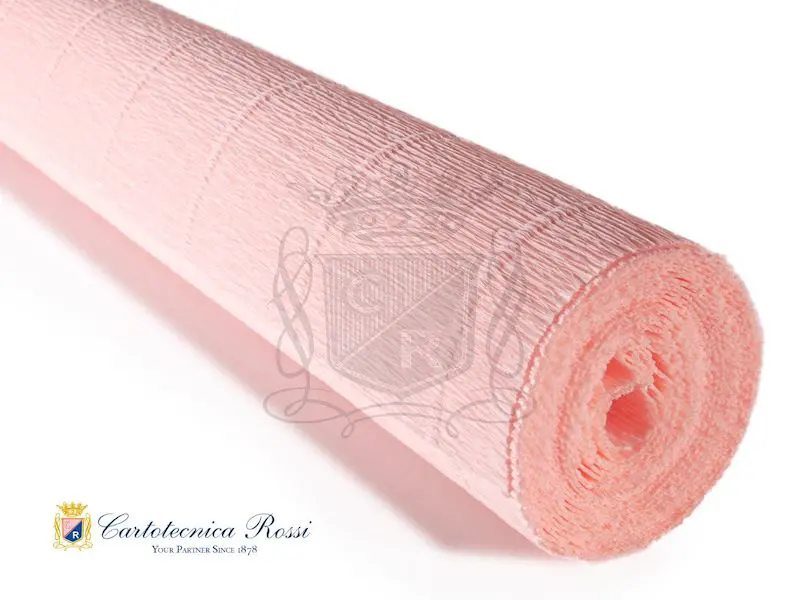 Krepp-paber CLASSIC 180g (144 g/m²) 50 x 250 cm - Camelia Pink