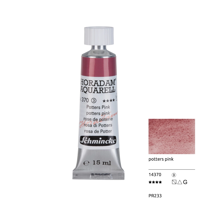 Aquarell colour HORADAM 15 ml - Potters pink