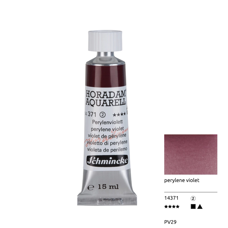 Aquarell colour HORADAM 15 ml - Perylene violet