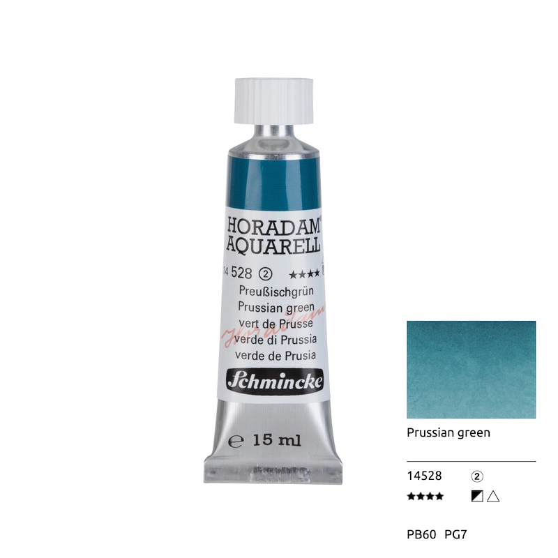 Aquarell colour HORADAM 15 ml - Prussian green
