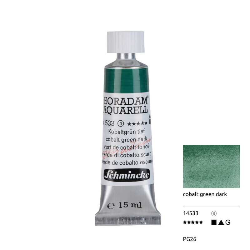 Aquarell colour HORADAM 15 ml - Cobalt green dark