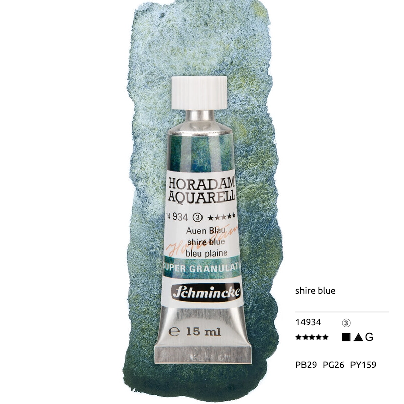 Aquarell colour HORADAM 15 ml - Shire blue