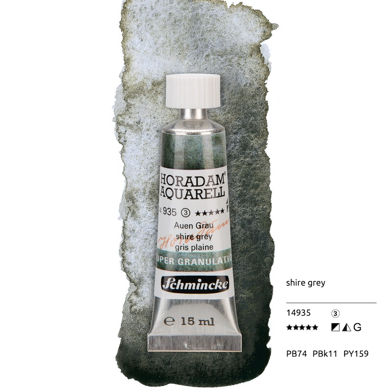 Aquarell colour HORADAM 15 ml - Shire grey
