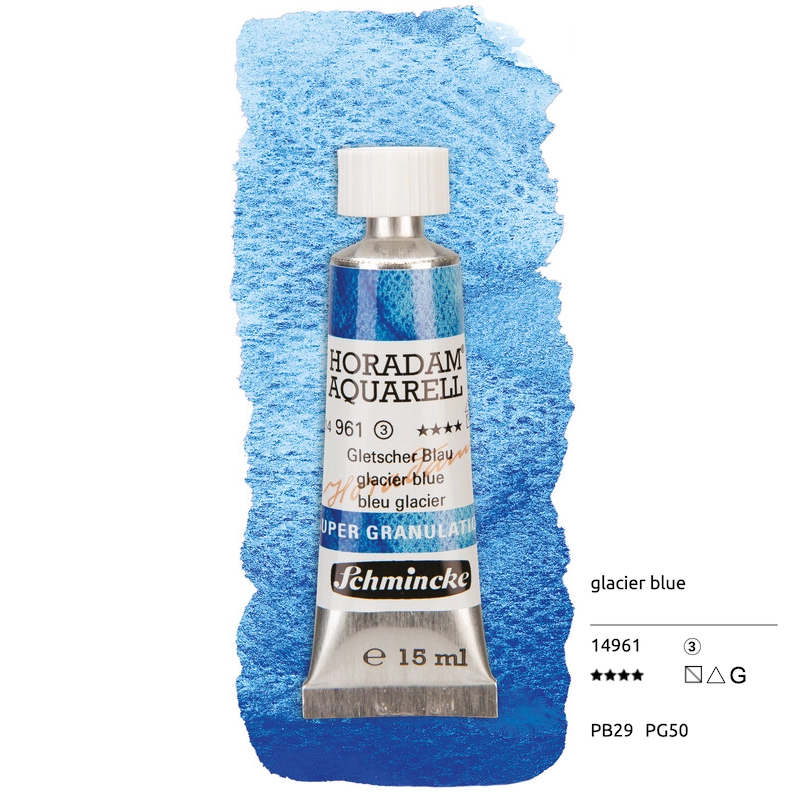 Aquarell colour HORADAM 15 ml - Glacier blue