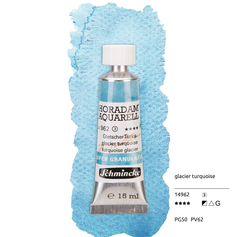 Aquarell colour HORADAM 15 ml - Glacier turquoise