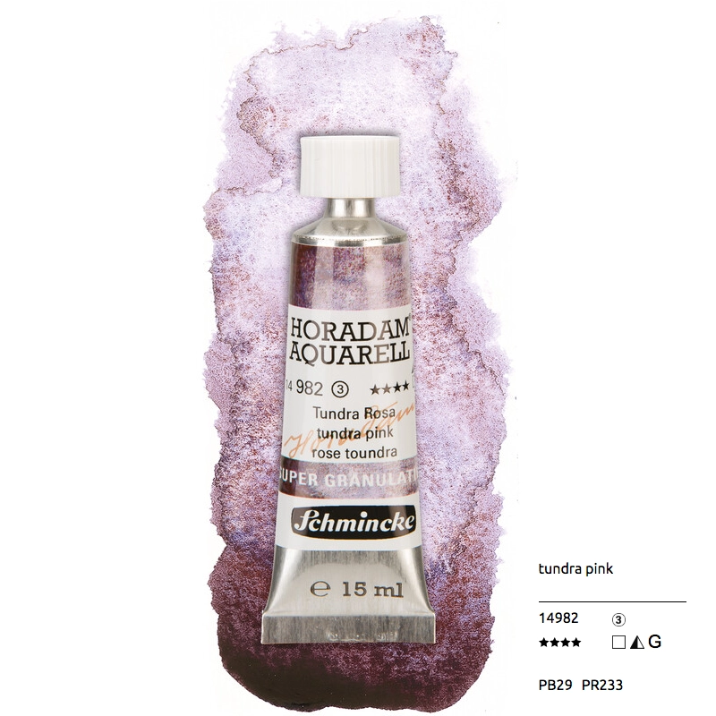Aquarell colour HORADAM 15 ml - Tundra pink