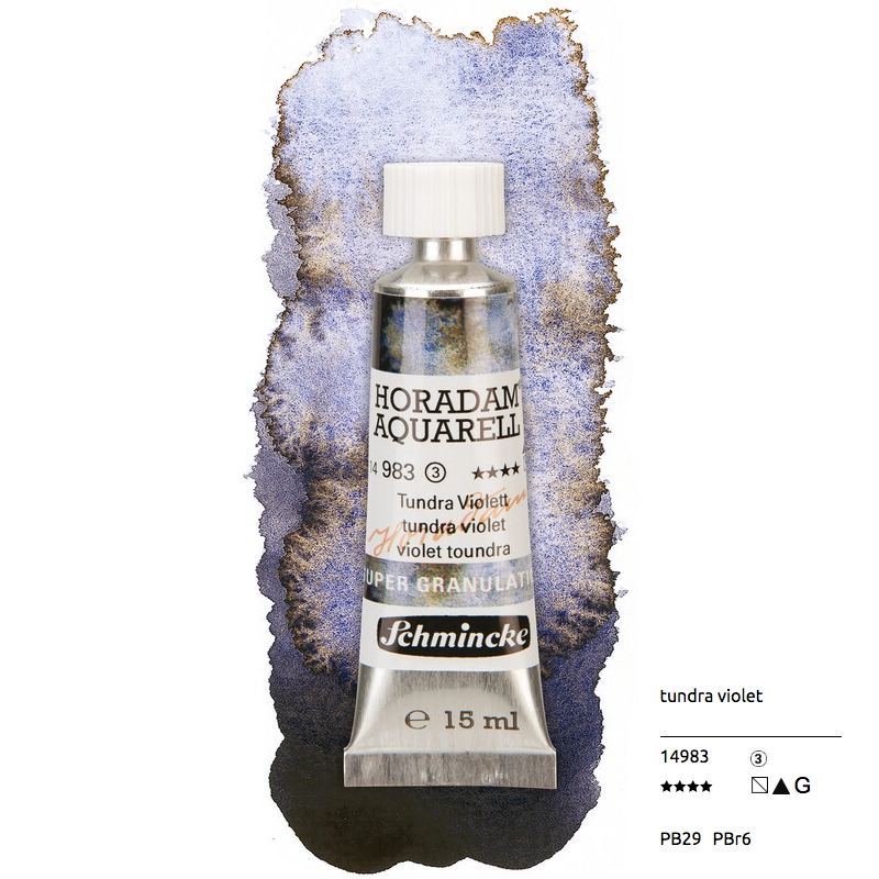 Aquarell colour HORADAM 15 ml - Tundra violet