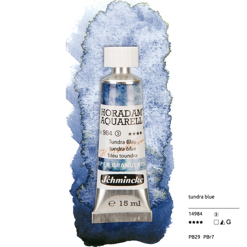 Aquarell colour HORADAM 15 ml - Tundra blue
