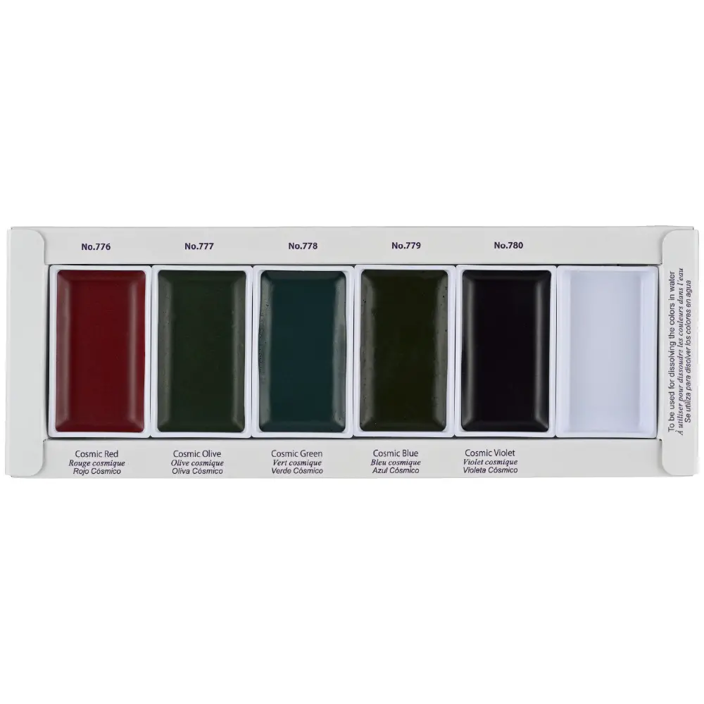 Akvarellvärvid GANSAI TAMBI GRANULATING COLORS 2 - 5 värvi