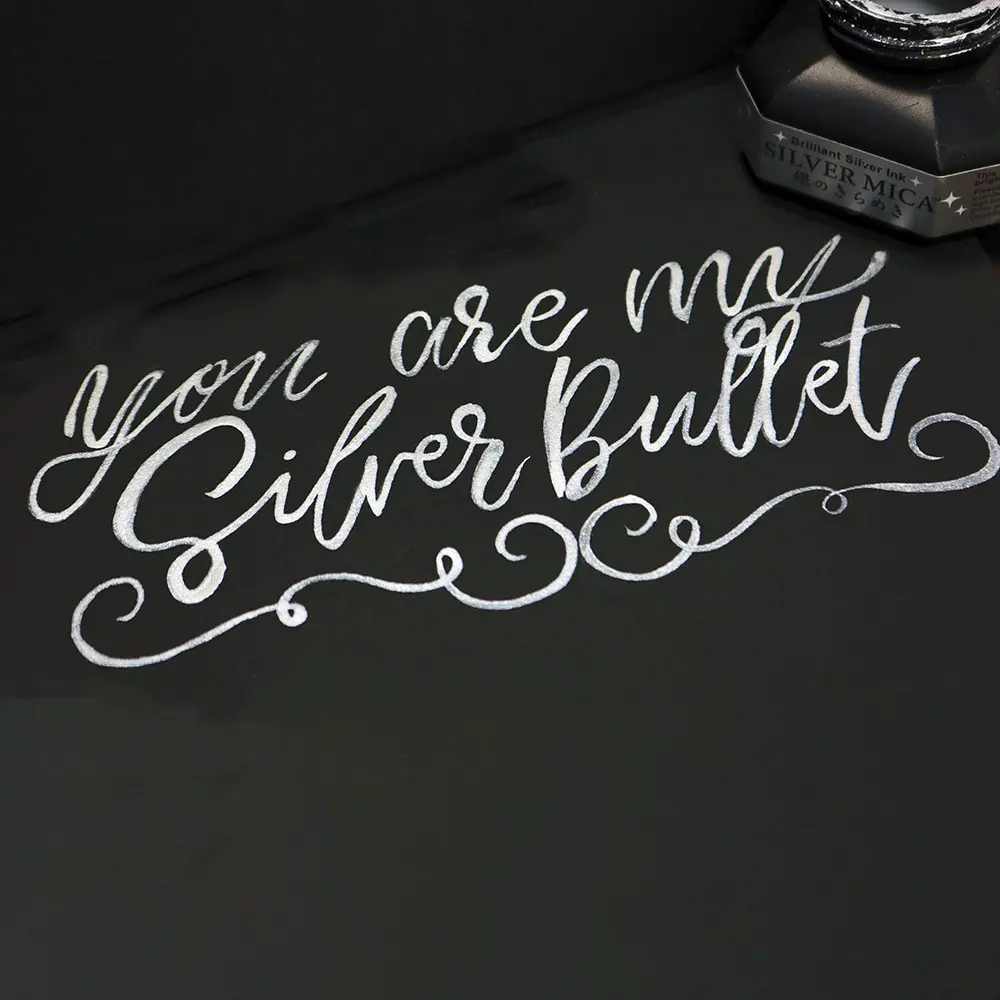 Ink KURETAKE SILVER MICA 60 ml - Silver