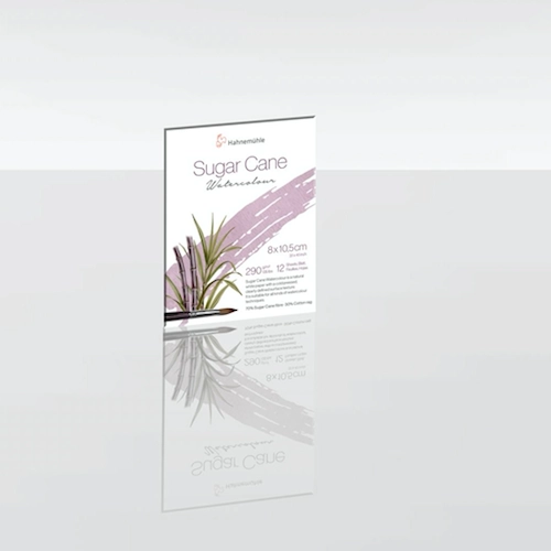 Aquarel Pad SUGAR CANE 290 gsm 8 x 10,5 cm 12 Sheets