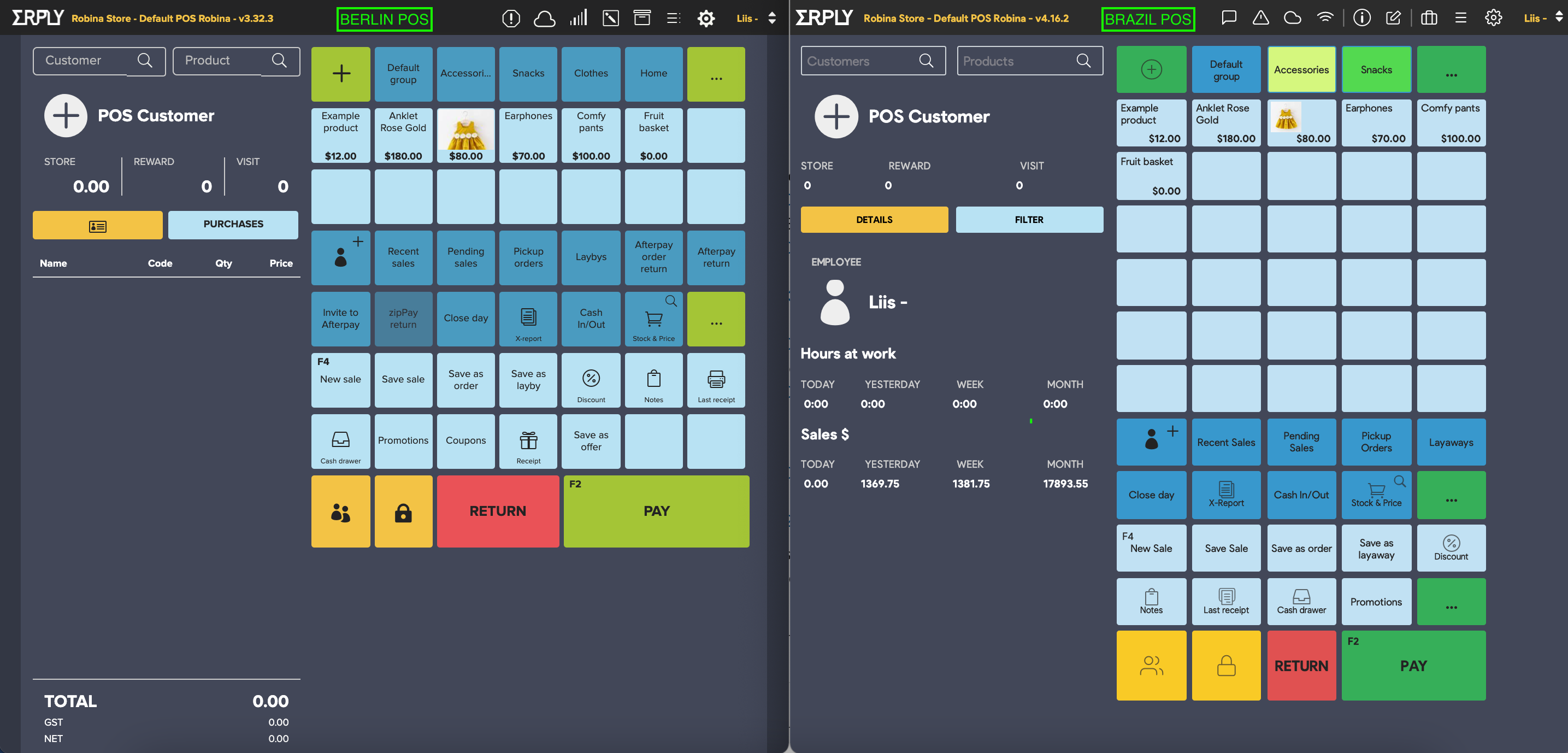 Berlin and Brazil POS Comparison - Erply Wiki