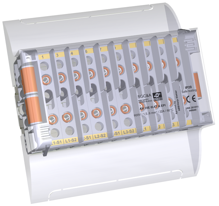 Test block unit 10E-6I-4T A EPI