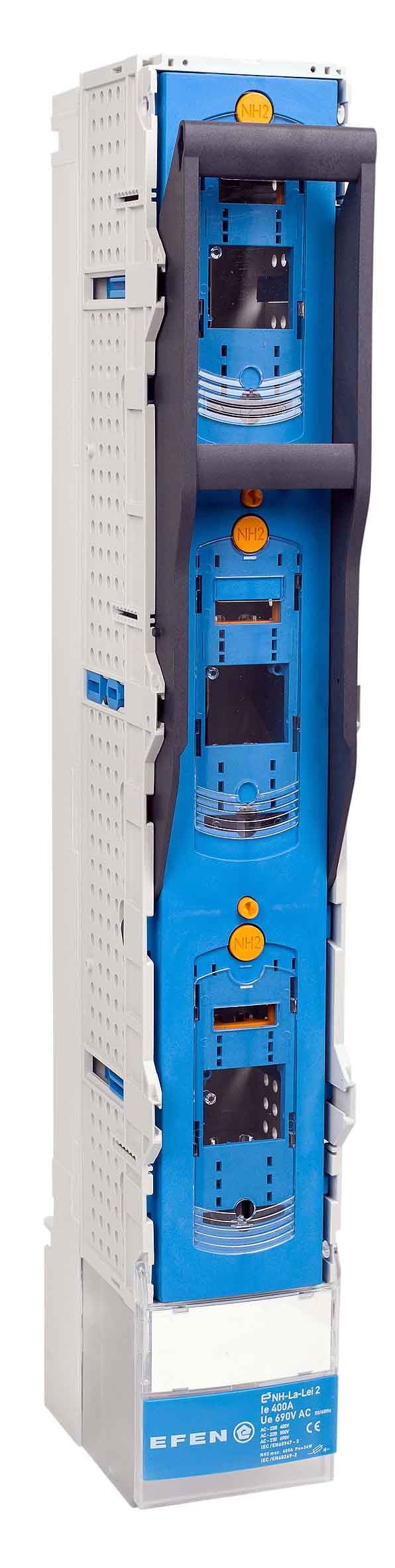 Jadavinnaklüliti NSL-E3 G2 400A, V-klemmidega