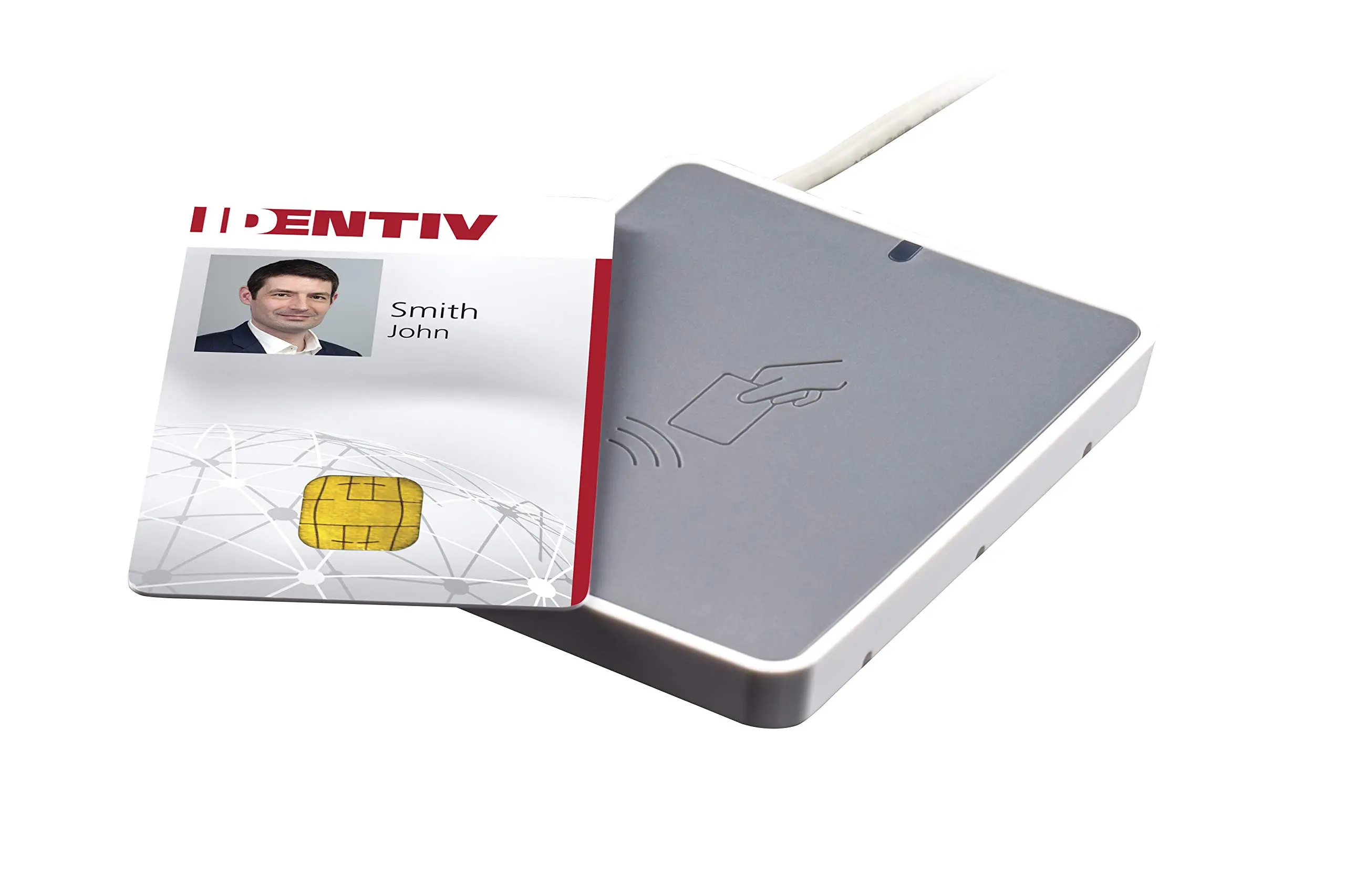 IDentiv uTrust 3700 F, USB , white