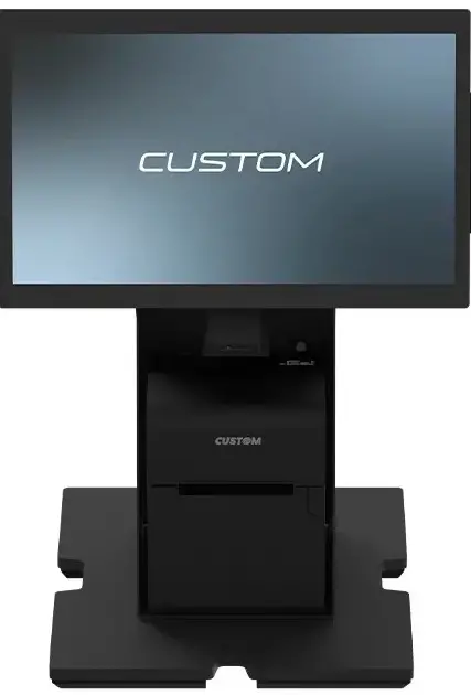 Custom Connect iseteeninduskassa, lauapealne, koos printeri ja scanneriga