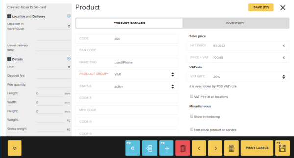 Creating Var Products In Erply blog post image