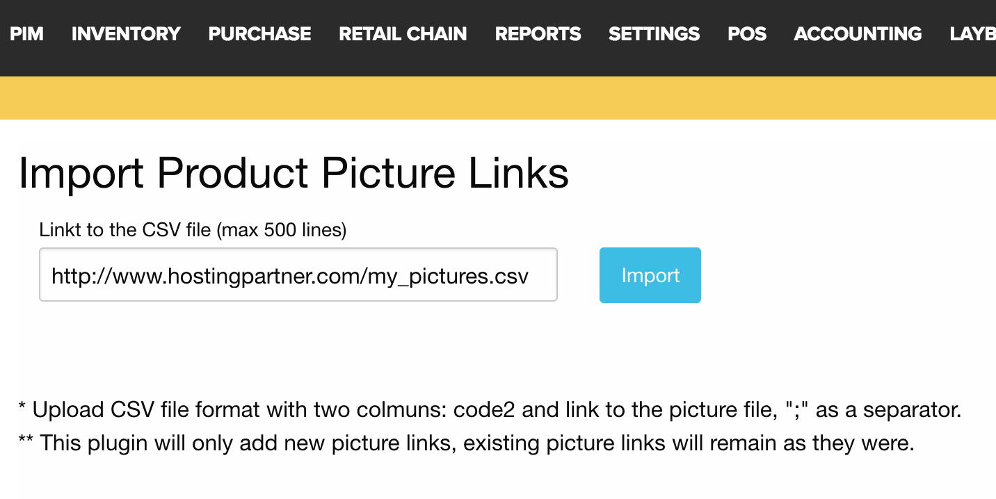 Import Picture Links For The Products blog post image