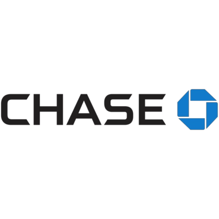 Payments page company Chase logo