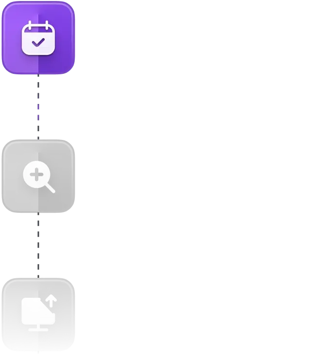 Visual about implementation step: initiate