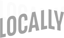 Locally logo, a platform connecting local businesses with customers